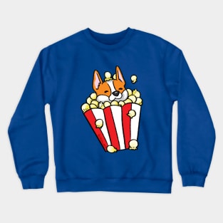 Corgi Popcorn Crewneck Sweatshirt